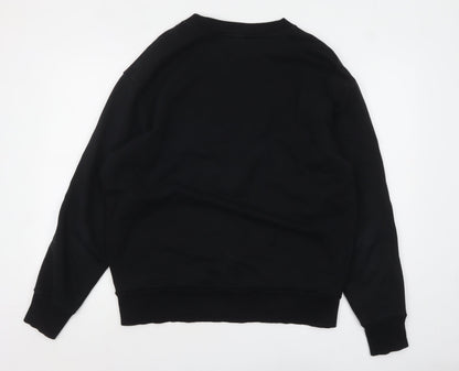 Mens UK Size M Diesel Black Pullover Sweatshirt