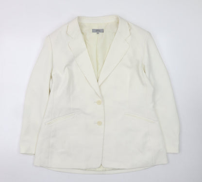 Marks and Spencer Women’s Ivory Blazer UK 20 Classic Formal Jacket