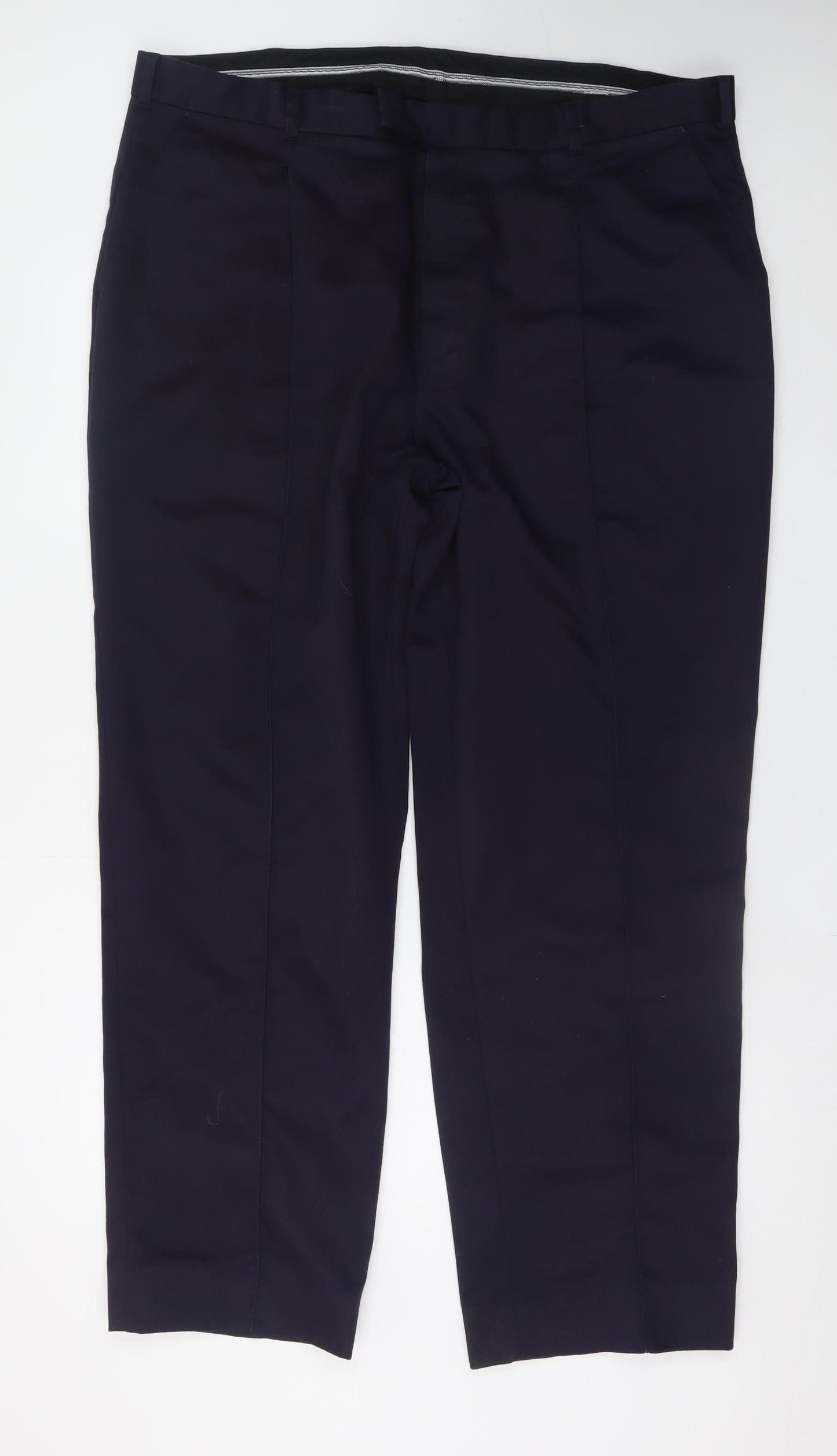 Mens UK Size 42 Churchill Workwear Regular Fit Workwear Blue Trousers