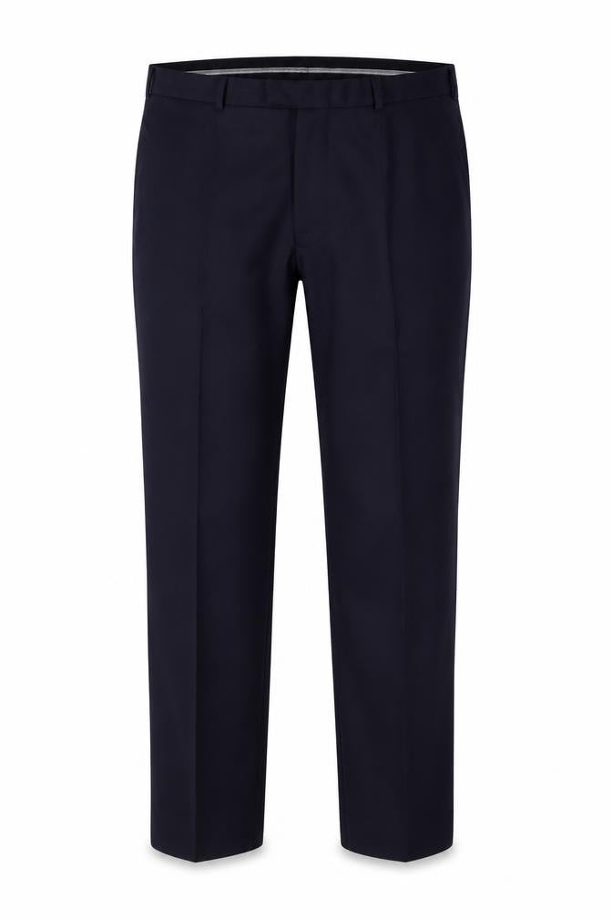 Mens UK Size 42 Churchill Workwear Regular Fit Workwear Blue Trousers