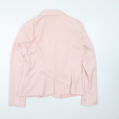 Bodyflirt Women's Pink Blazer Size 12 Classic Lined Jacket