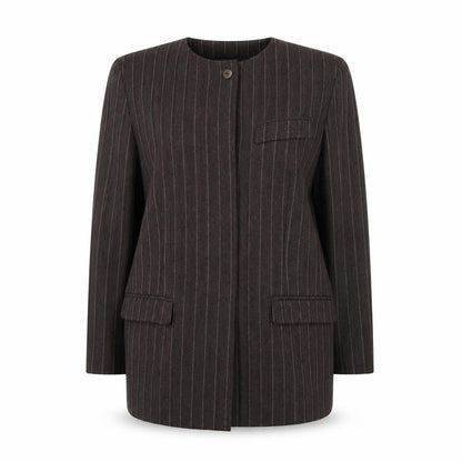 Womens UK Size 16 Planet Brown Blazer