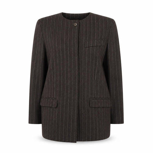 Womens UK Size 16 Planet Brown Blazer