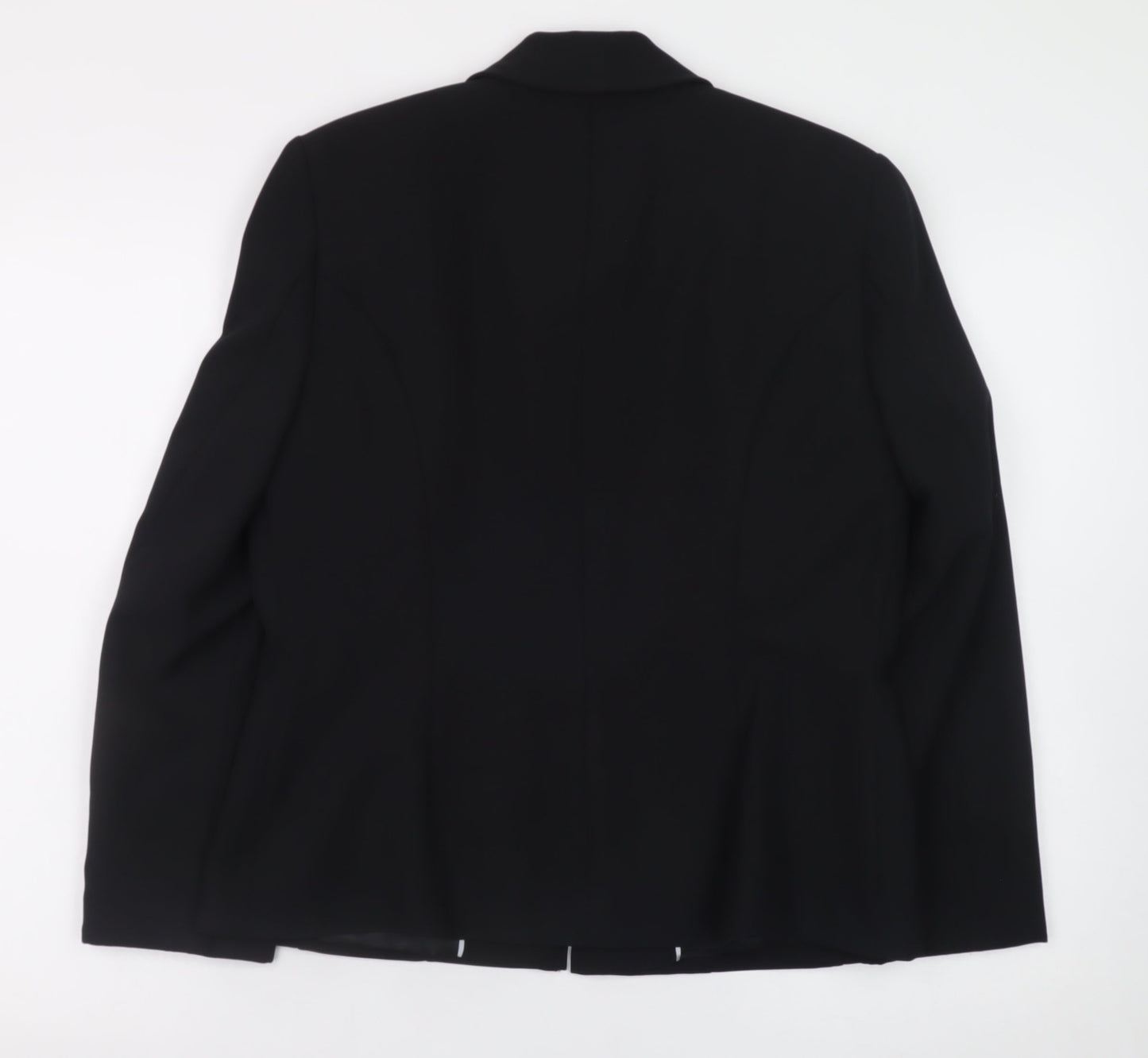 Berkertex Womens Black Size 12 Polyester Zip Jacket