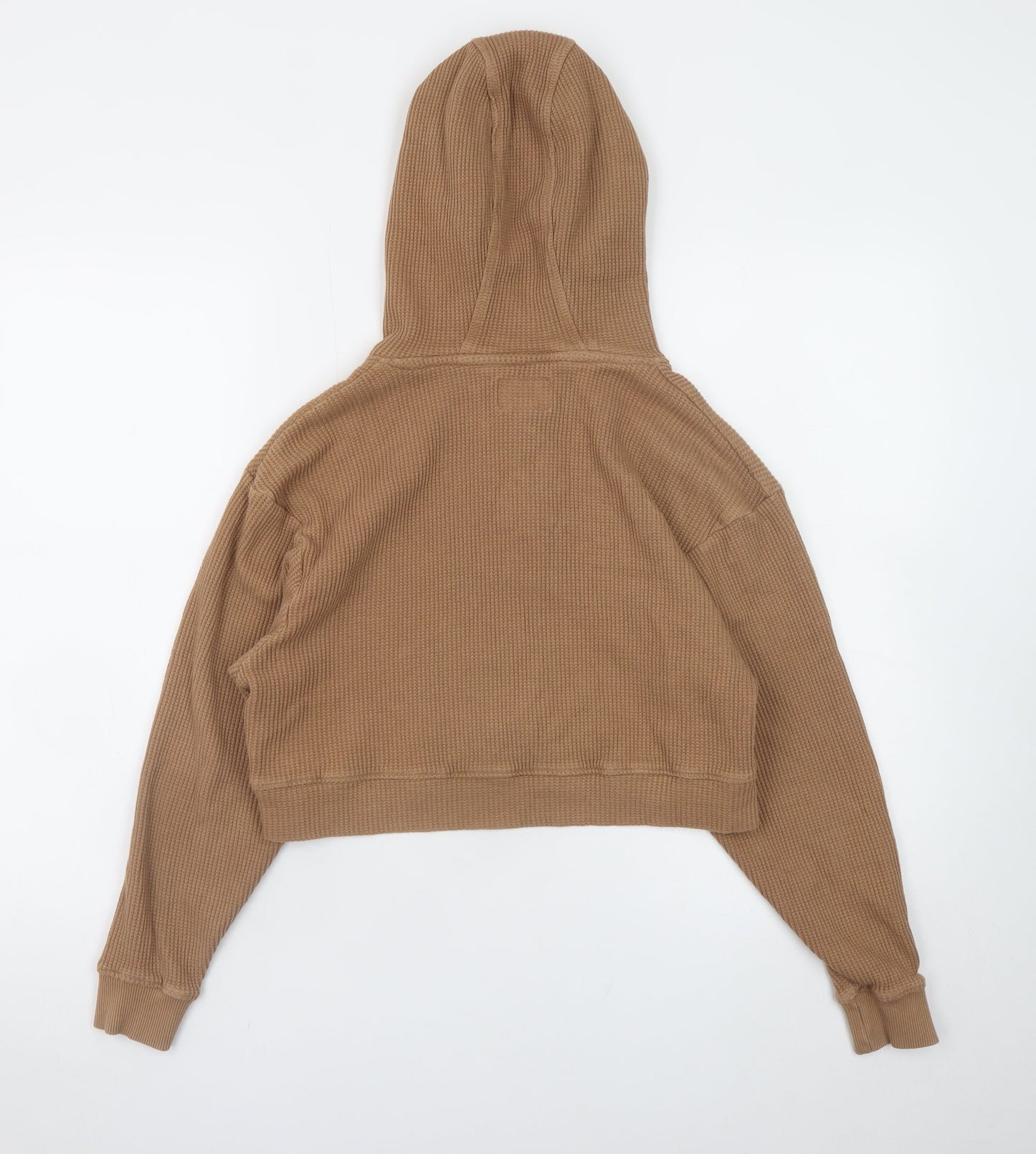 Womens UK Size 6 Threadbare Beige Pullover Hoodie