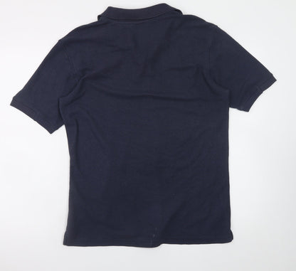 Umbro Men's Blue Regular Fit Polo Shirt Size L