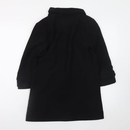 Miss Selfridge Womens Black UK 6 Longline Blazer Coat