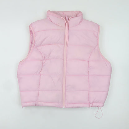 Womens UK Size M Primark Pink Puffer Jacket