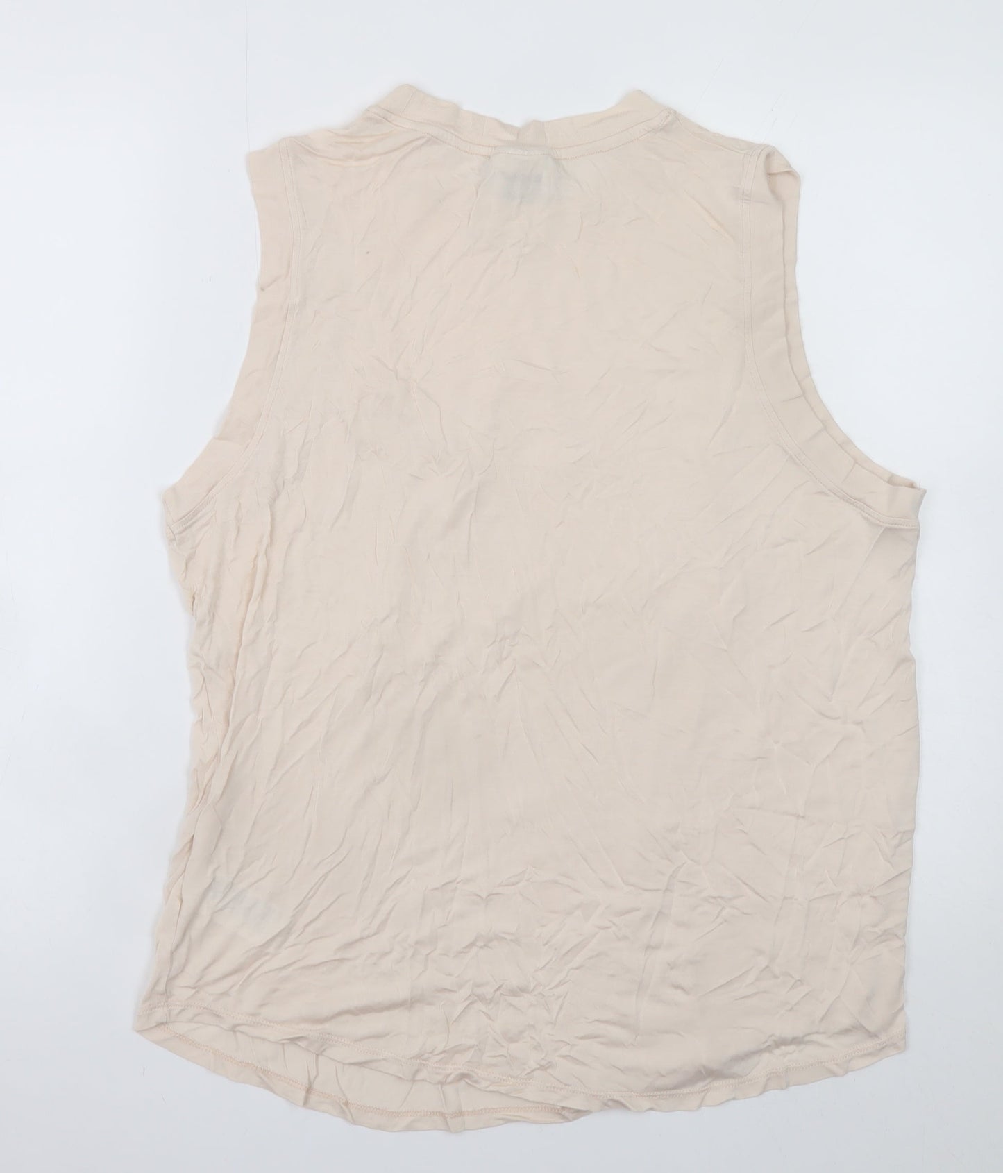 Womens UK Size M IVY PARK Beige Basic Tank