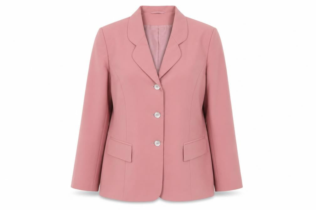 Womens UK Size 18 Style Report Regular Pink Blazer