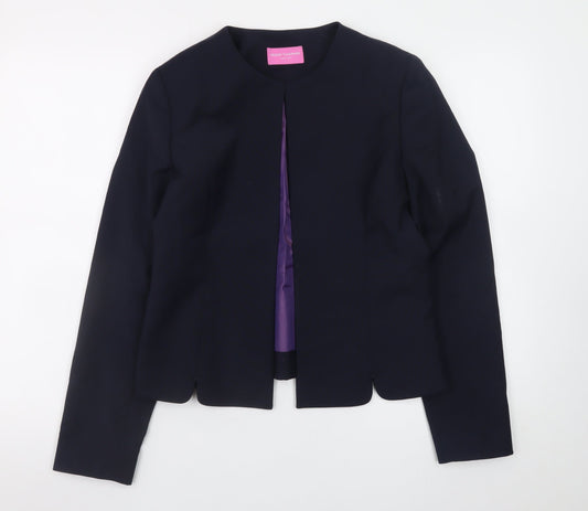 Womens UK Size 10 Brook Taverner Regular Black Suit Jacket