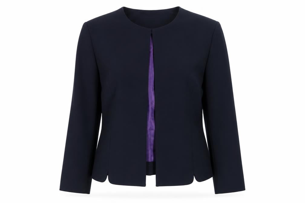 Womens UK Size 10 Brook Taverner Regular Black Suit Jacket