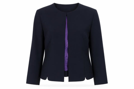 Womens UK Size 10 Brook Taverner Regular Black Suit Jacket