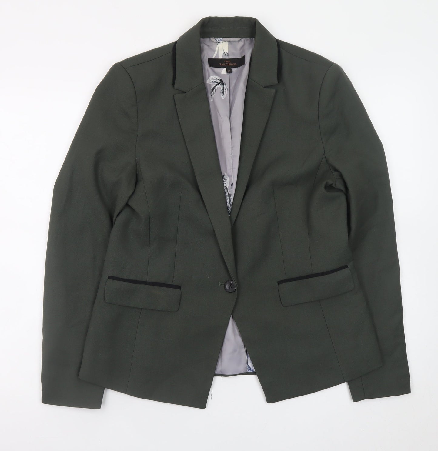 Womens UK Size 14 NEXT Regular Green Blazer