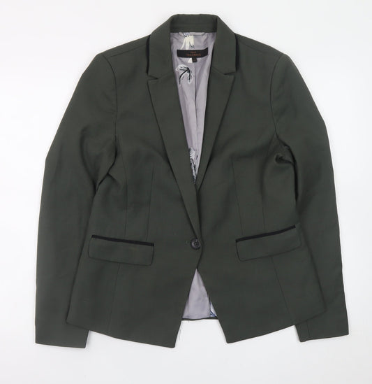 Womens UK Size 14 NEXT Regular Green Blazer