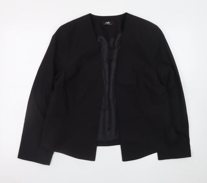 Womens UK Size 16 Wallis Regular Black Blazer