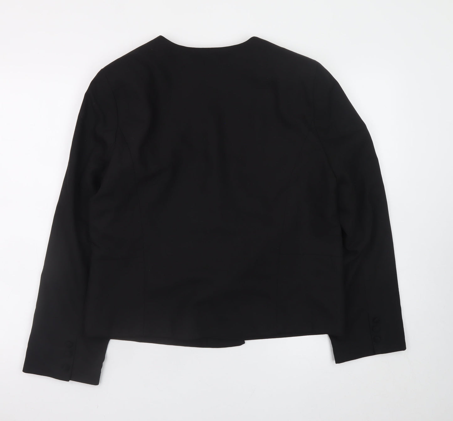 Womens UK Size 16 Wallis Regular Black Blazer