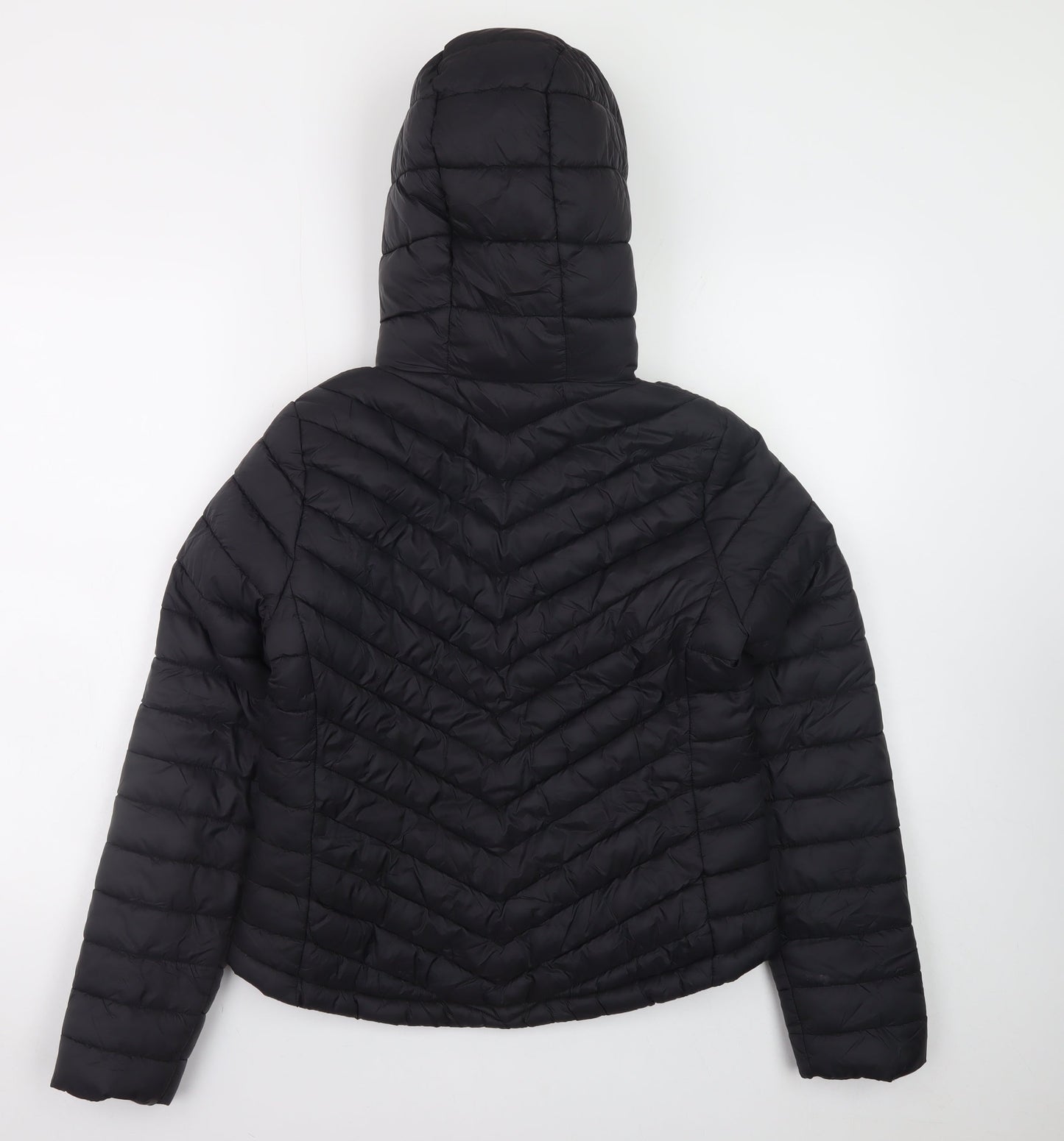 Womens UK Size S Primark Black Puffer Jacket
