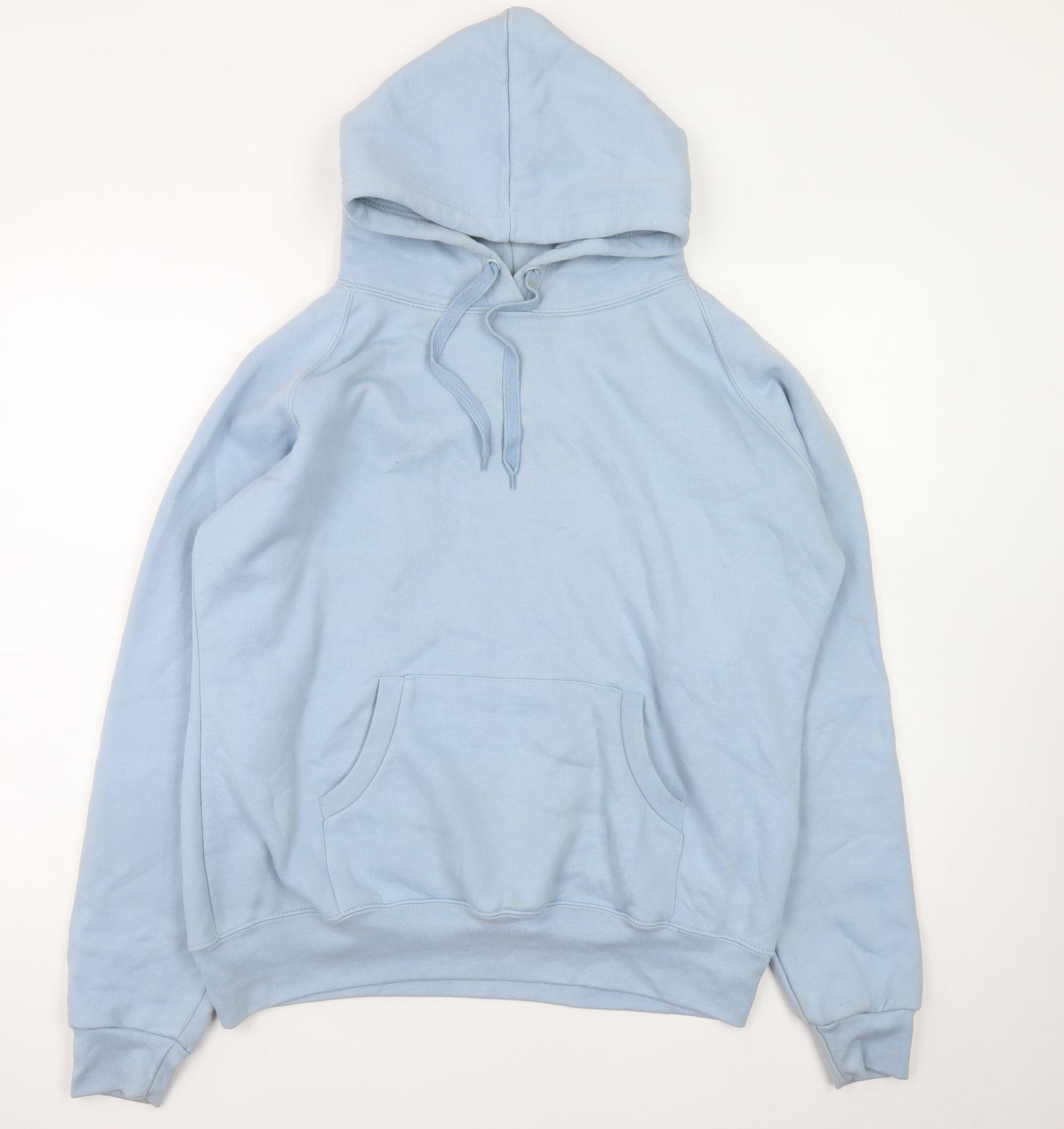 Womens UK Size XL Lady Fit Hood Blue Pullover Hoodie