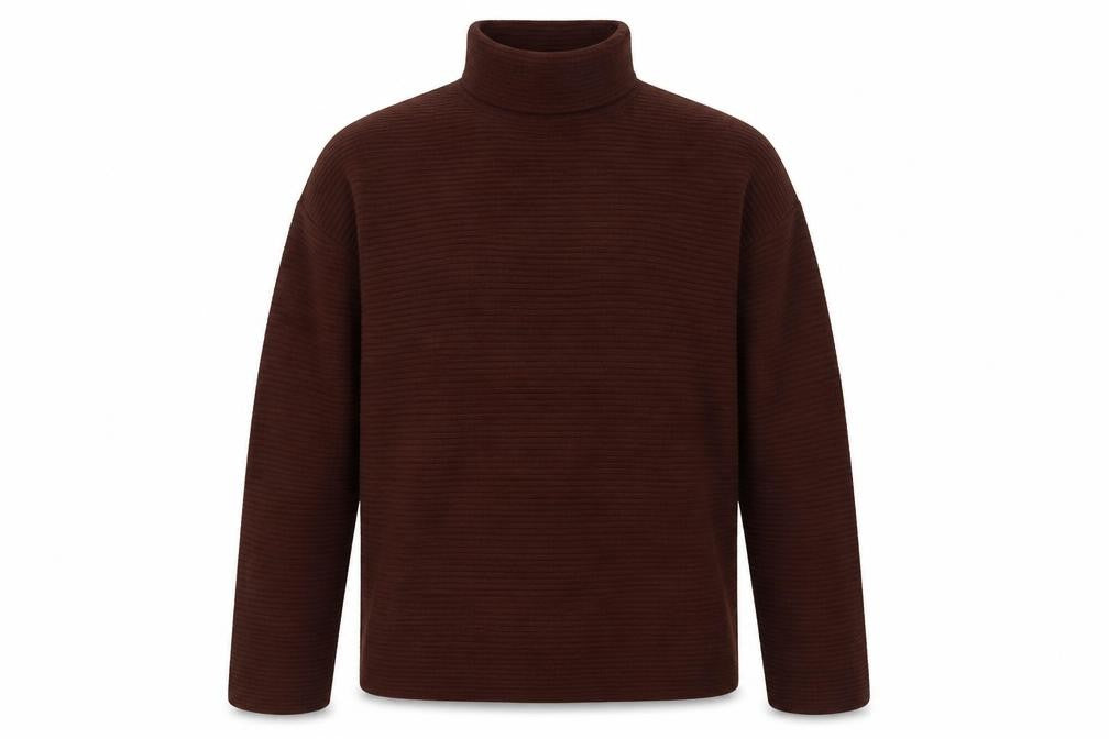 Mens UK Size XL French Connection Brown Pullover Jumper