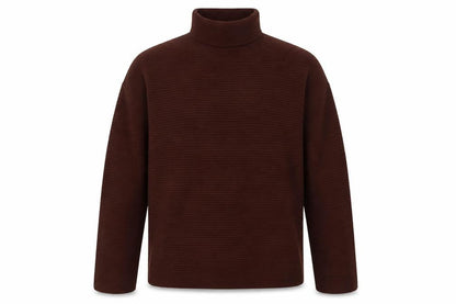 Mens UK Size XL French Connection Brown Pullover Jumper