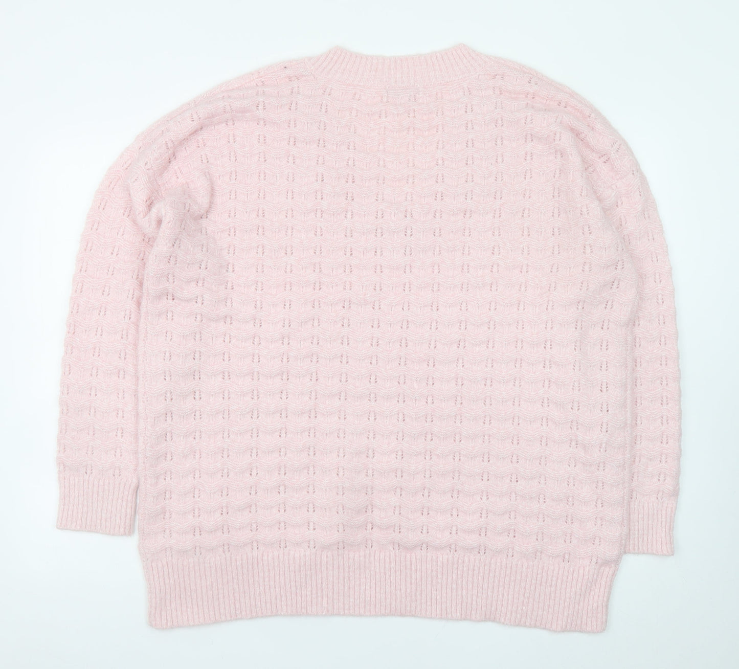 Womens UK Size 20/22 JD Williams Pink Pullover Jumper