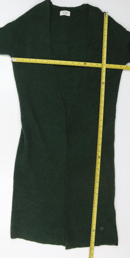 Womens UK Size XS Numph Green Cardigan Jumper