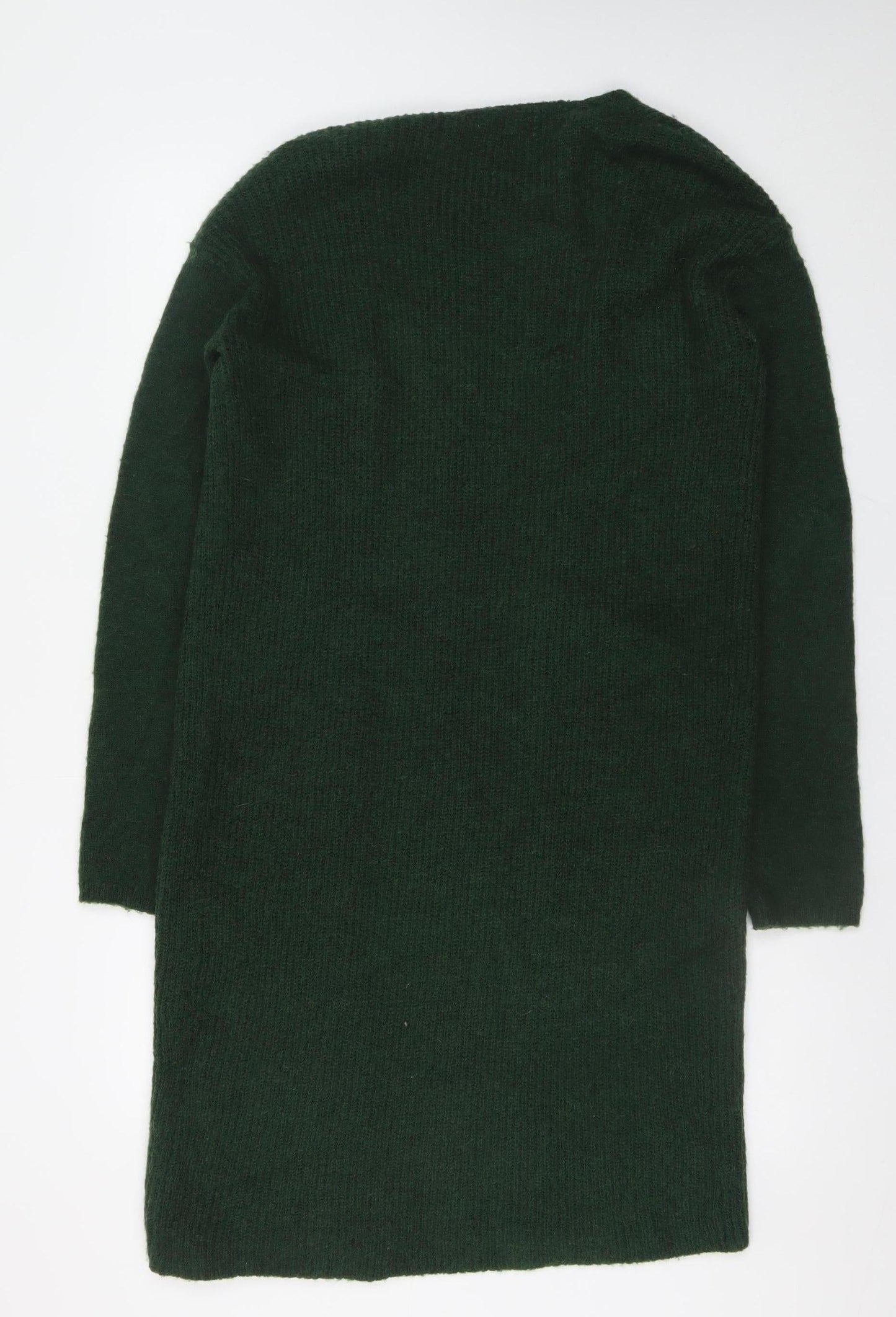 Womens UK Size XS Numph Green Cardigan Jumper