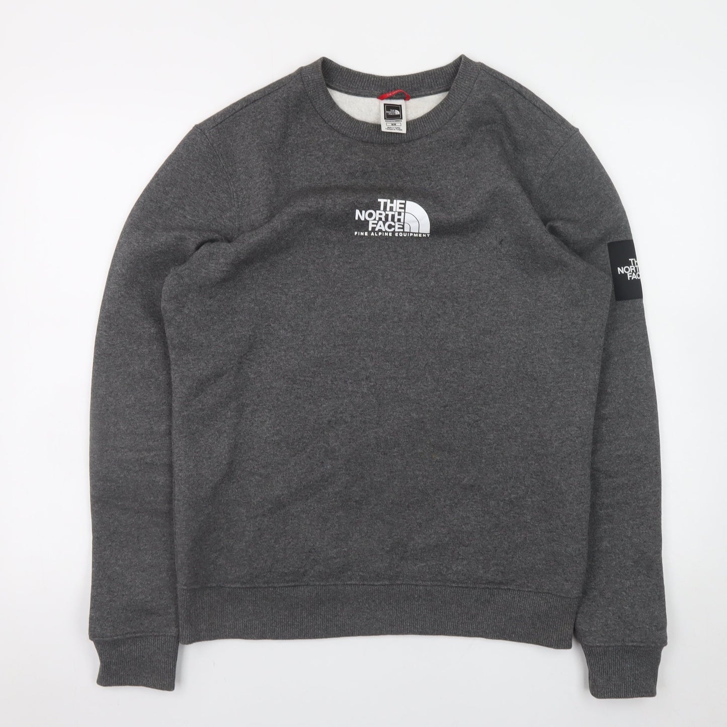 Mens UK Size M The North Face Grey Pullover Sweatshirt