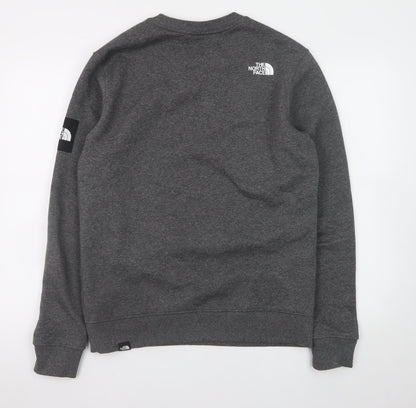 Mens UK Size M The North Face Grey Pullover Sweatshirt