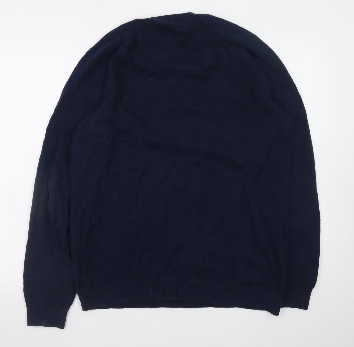 Fat Face Mens Blue Medium Crew Neck Pullover Jumper