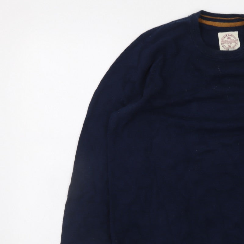 Fat Face Mens Blue Medium Crew Neck Pullover Jumper