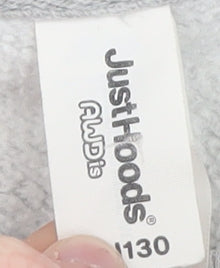 Womens UK Size M JustHoods Grey Pullover Sweatshirt