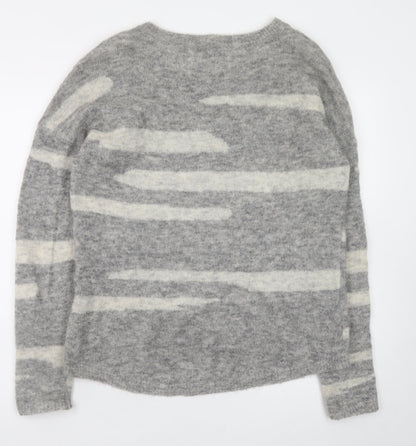 Womens UK Size XS Second Female Grey Pullover Jumper