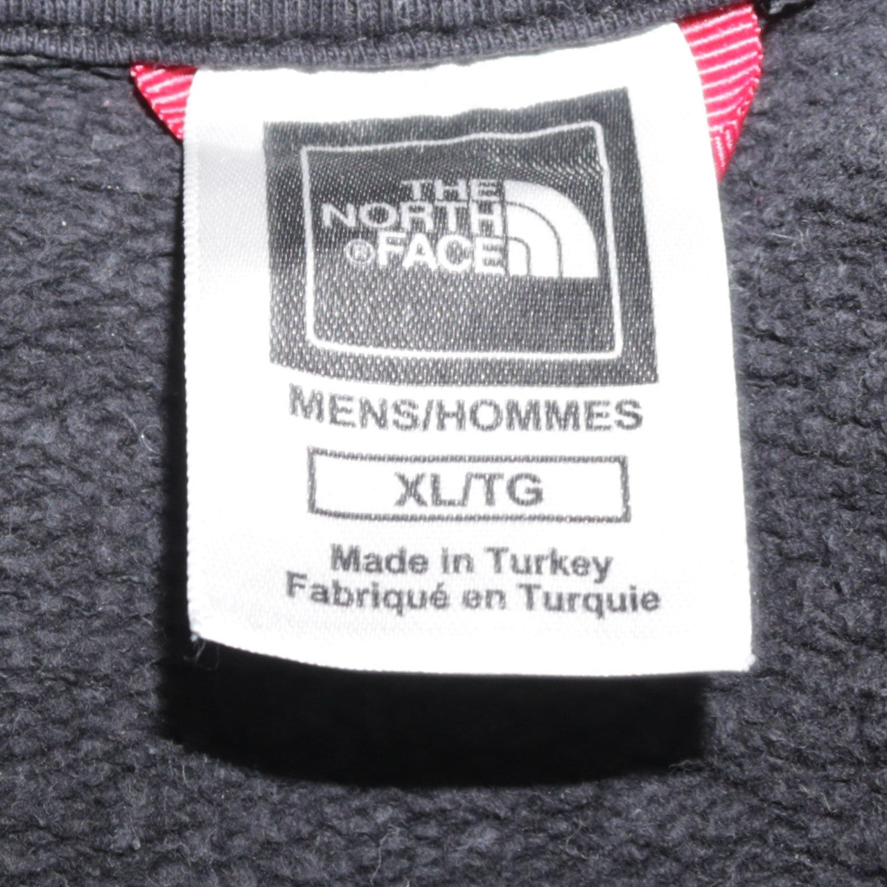 Mens UK Size XL The North Face Black Pullover Hoodie