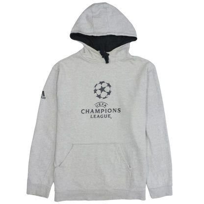 Mens UK Size L adidas Grey Pullover Hoodie