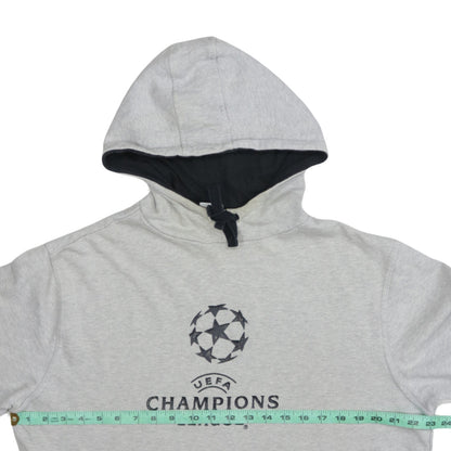Mens UK Size L adidas Grey Pullover Hoodie
