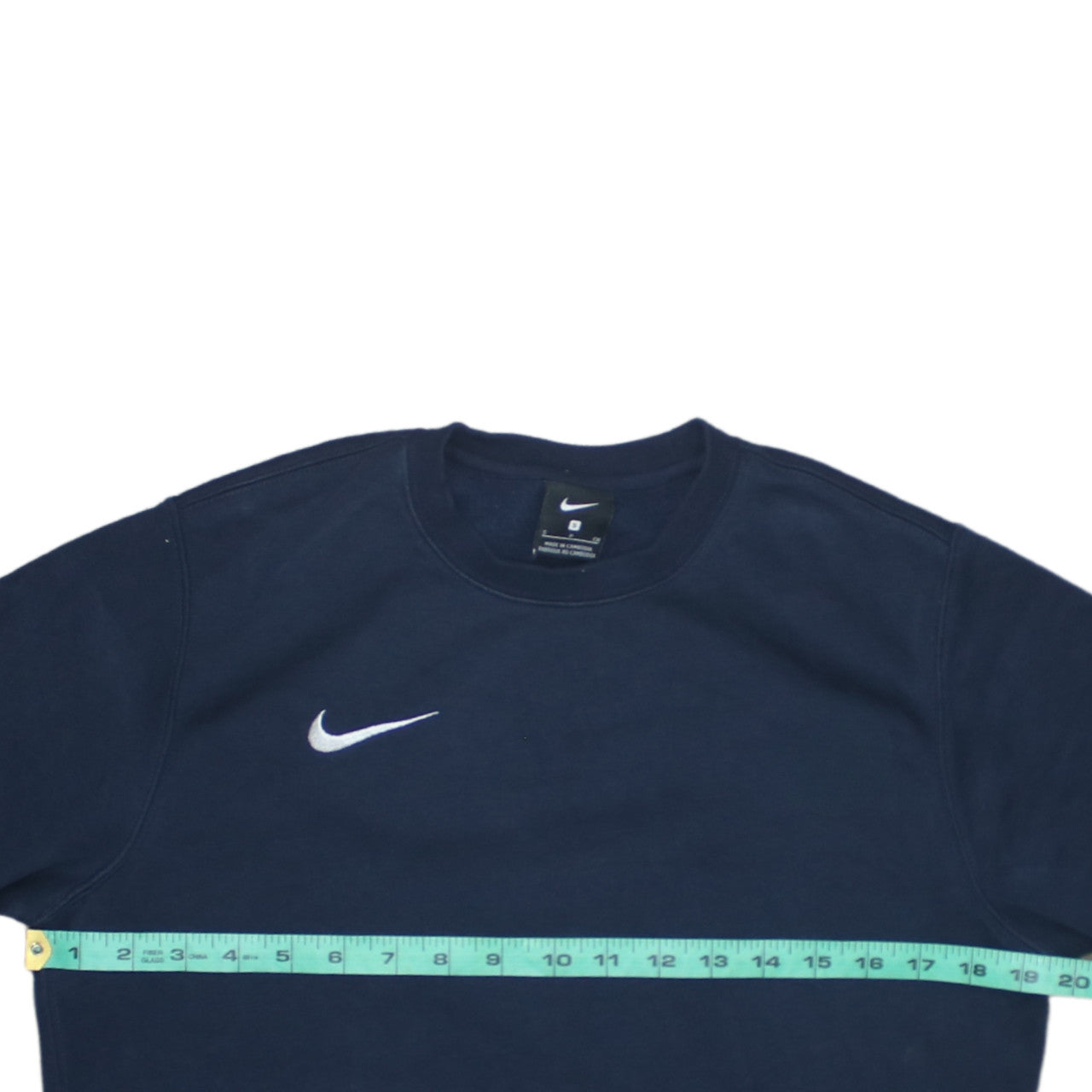 Mens UK Size S Nike Blue Pullover Sweatshirt