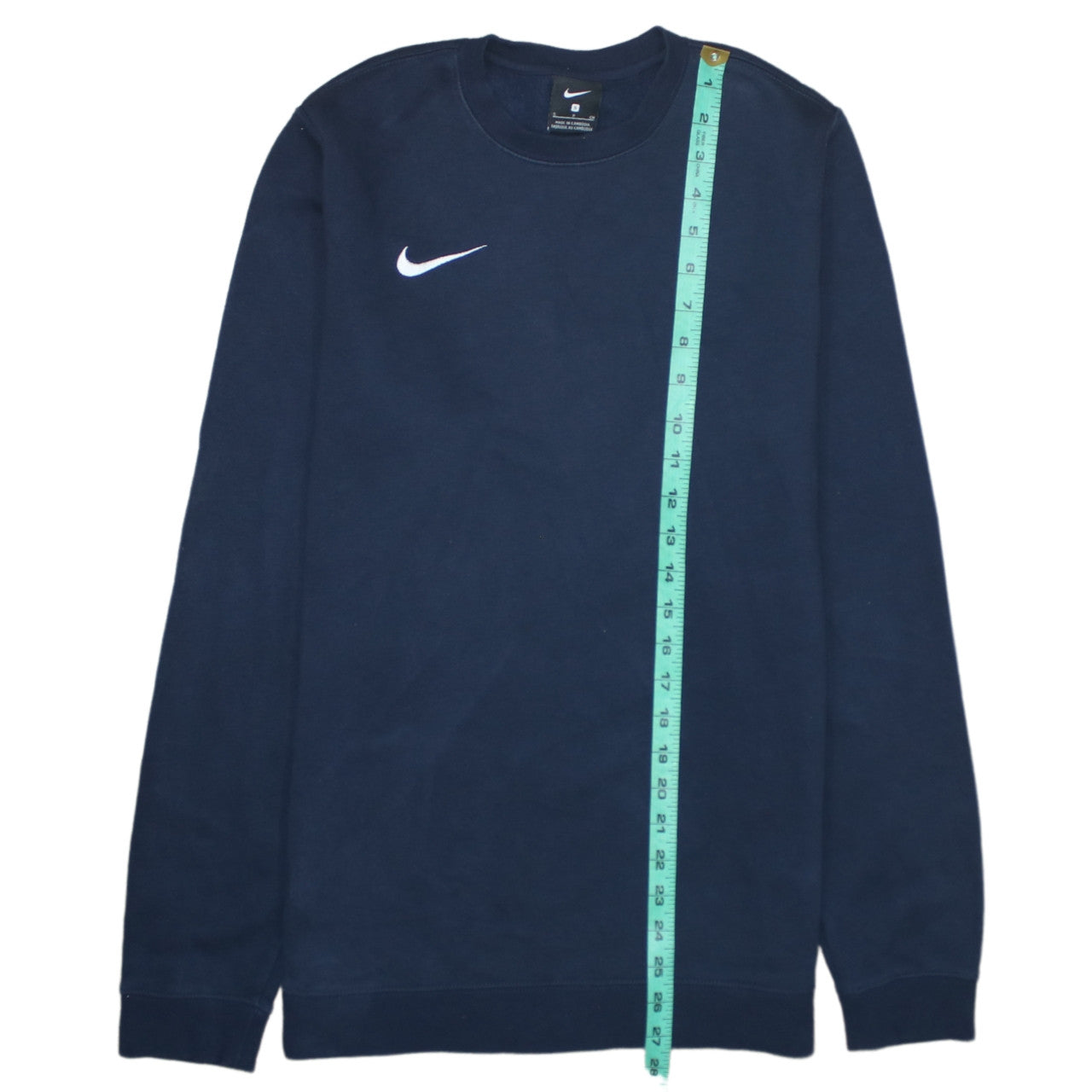 Mens UK Size S Nike Blue Pullover Sweatshirt