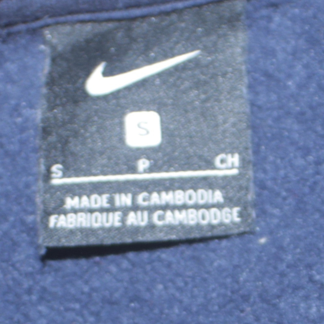 Mens UK Size S Nike Blue Pullover Sweatshirt