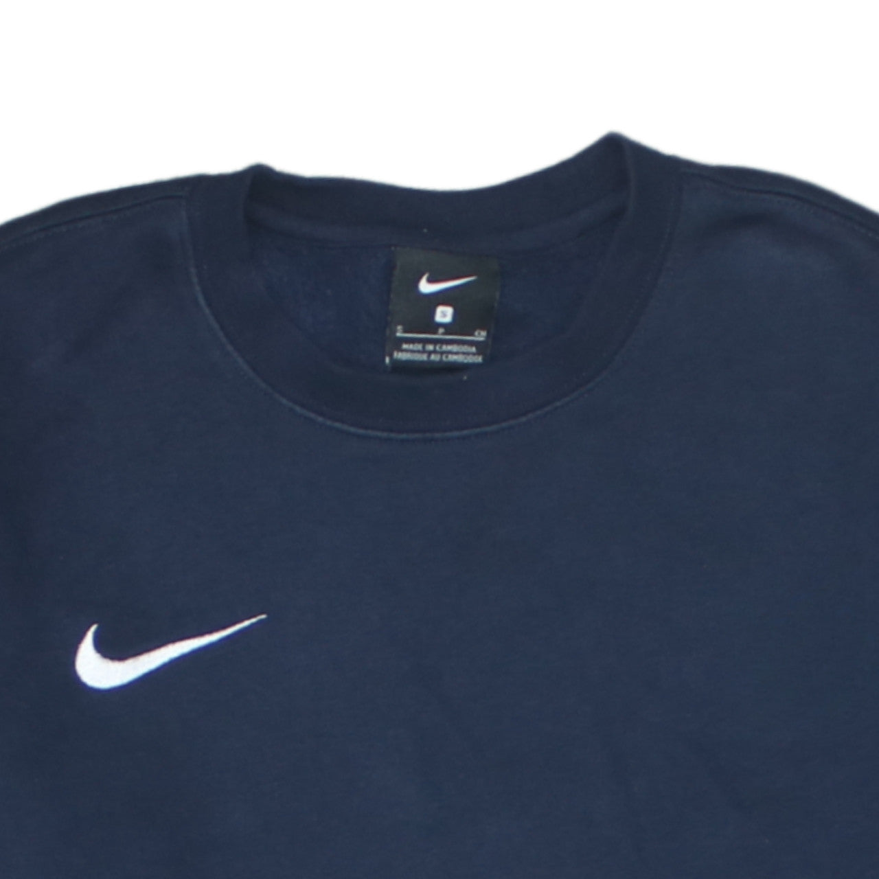 Mens UK Size S Nike Blue Pullover Sweatshirt