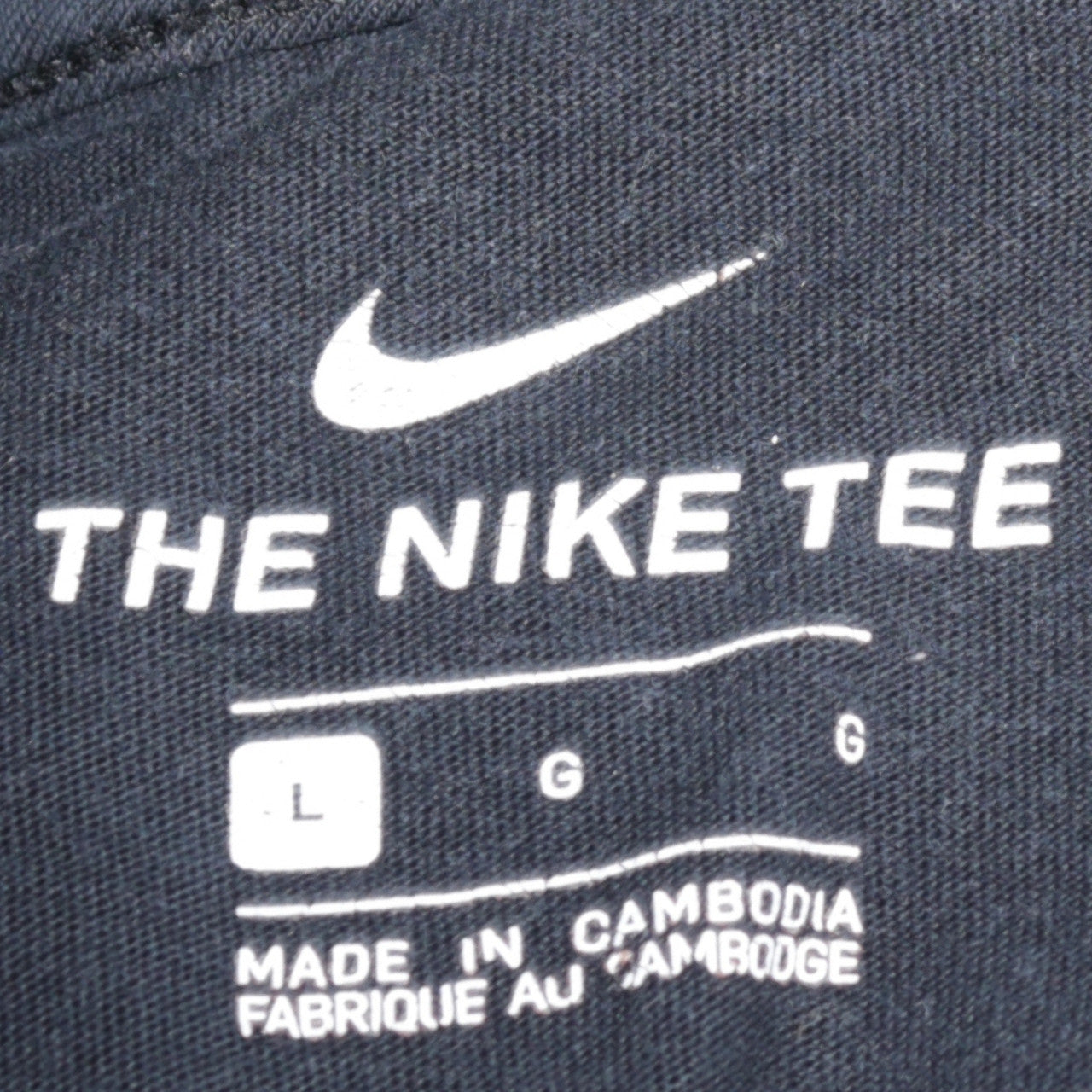 Mens UK Size L Nike Black  T-Shirt