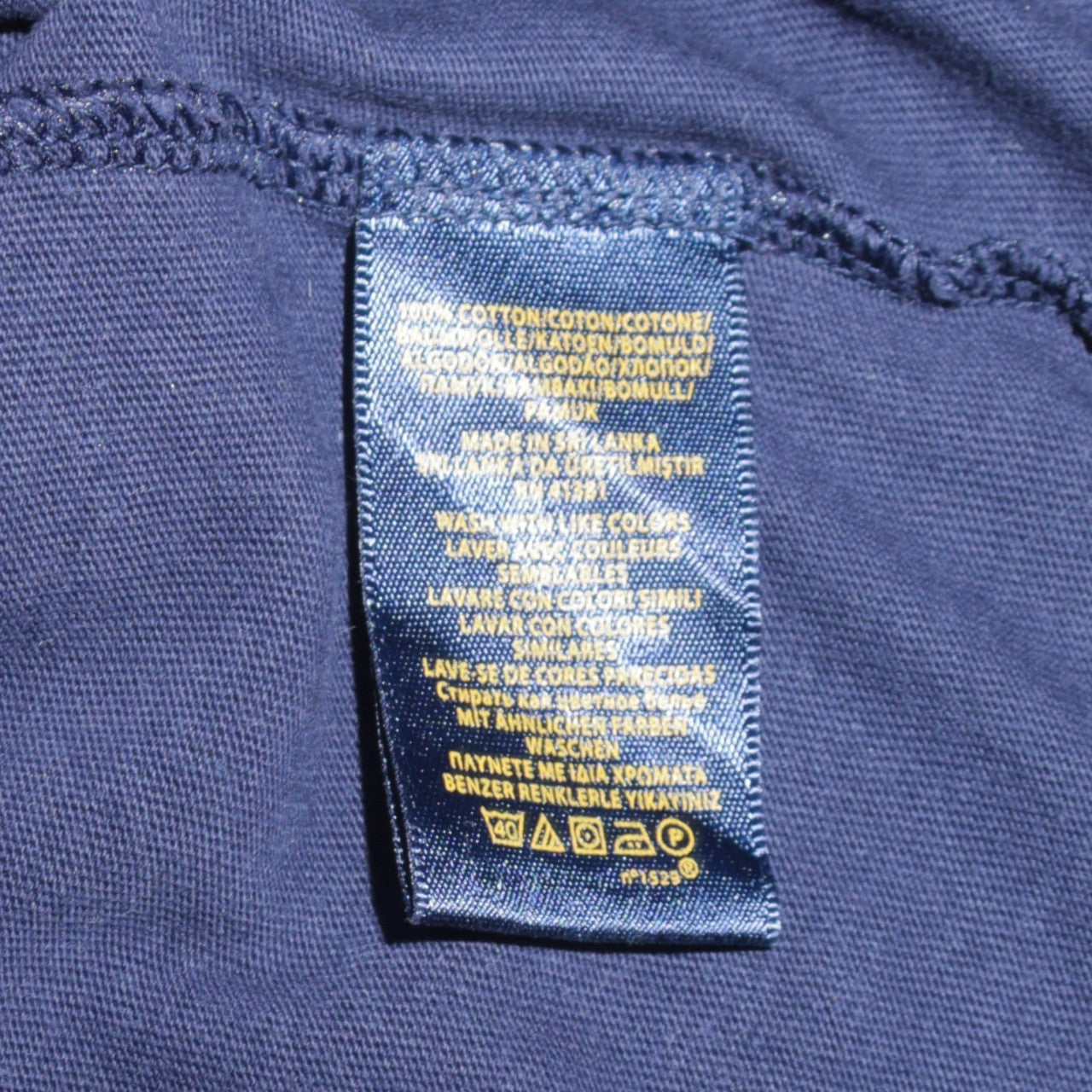 Mens UK Size L Ralph Lauren Blue  T-Shirt
