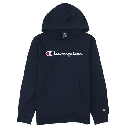 Boys UK Size 13-14 Years Champion Black Pullover Hoodie