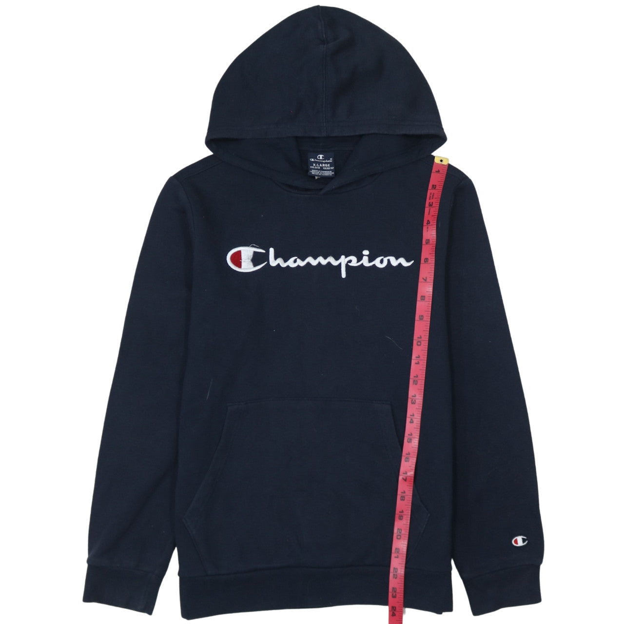 Boys UK Size 13-14 Years Champion Black Pullover Hoodie