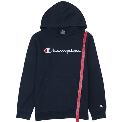 Boys UK Size 13-14 Years Champion Black Pullover Hoodie