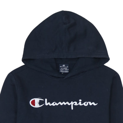 Boys UK Size 13-14 Years Champion Black Pullover Hoodie