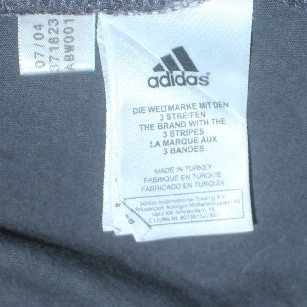 Mens UK Size M adidas Black  T-Shirt
