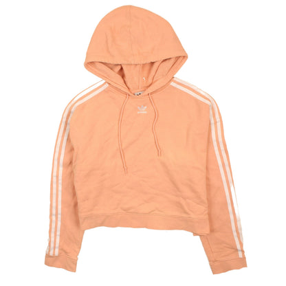Womens UK Size 14 adidas Orange Pullover Hoodie