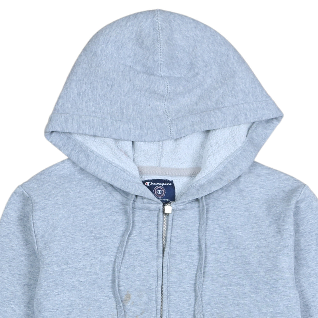 Womens UK Size S Champion Grey Pullover Hoodie
